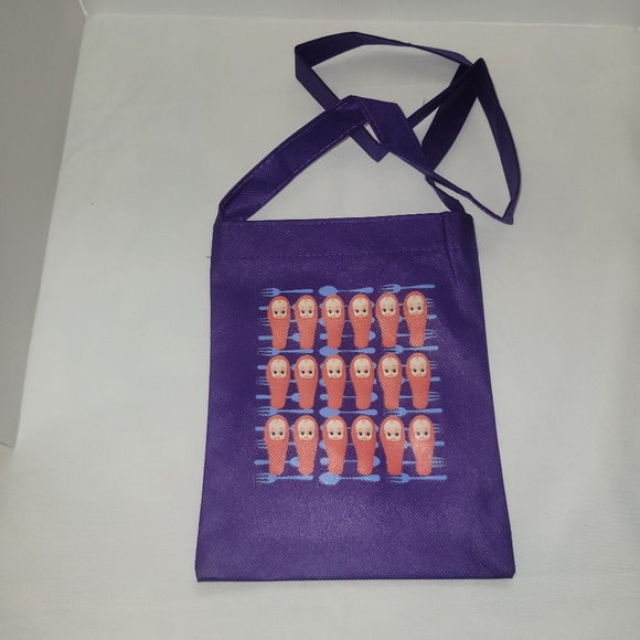 Kewpie Handbags - Kewpie Tarako Purple Tote Crossbody Reusable Bag